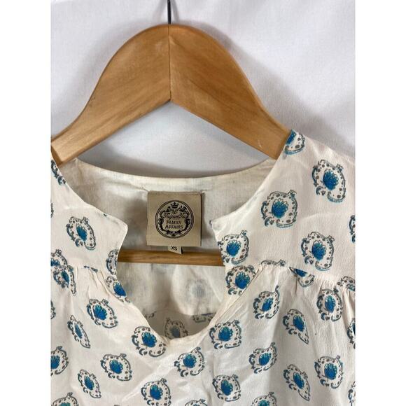 Family Affairs Harry Silk Shirt size xs - Picture 2 of 5